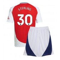 Arsenal Raheem Sterling #30 Hemmadräkt Barn 2024-25 Kortärmad (+ Korta byxor)